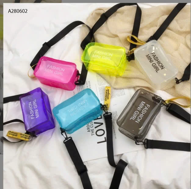 TÚI ĐEO VAI TRONG SUỐT THỜI TRANG - sỉ 50k