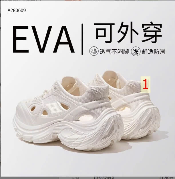 GIÀY NỮ EVA ĐẾ CAO  - sỉ 80k
