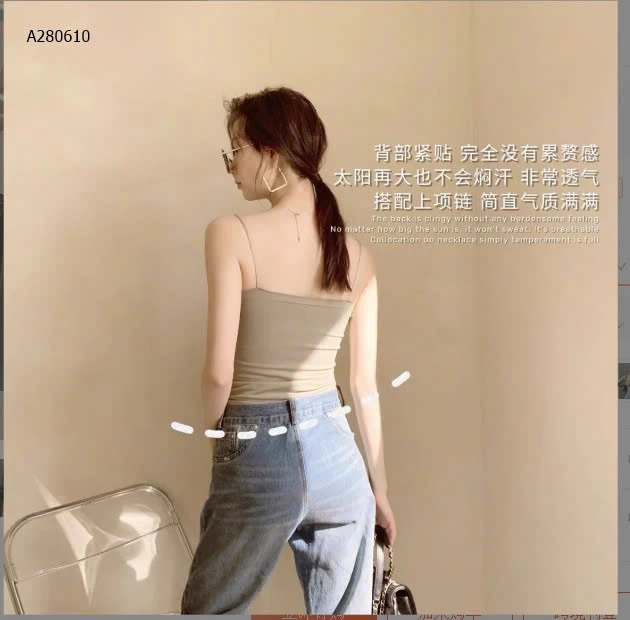 ÁO 2 DÂY SỢI BÚN  - sỉ 35k