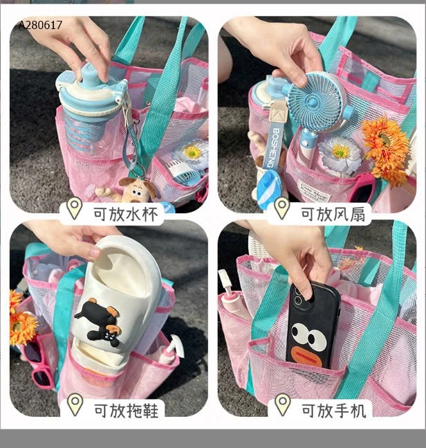 TÚI LƯỚI ĐI BIỂN CHO NỮ - sỉ 63k