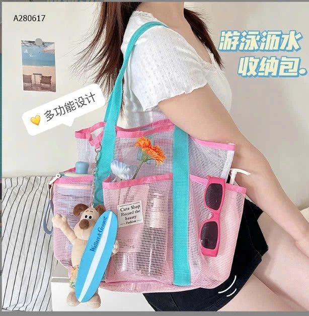 TÚI LƯỚI ĐI BIỂN CHO NỮ - sỉ 63k