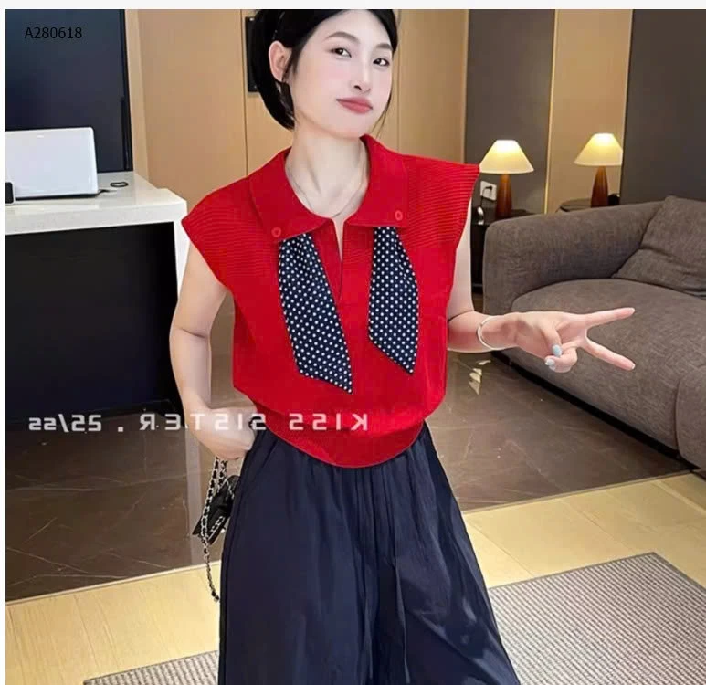 ÁO LEN DỆT KIM MỎNG CỔ POLO - sỉ 195k