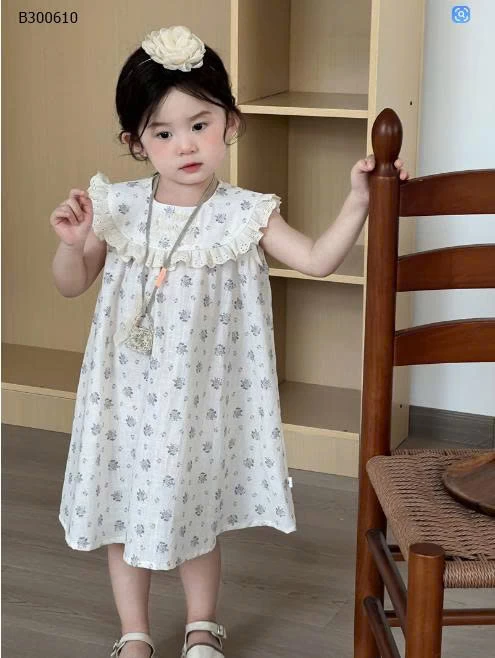 VÁY SÁT NÁCH CỔ BÈO HOA BG-Sỉ giá 165K