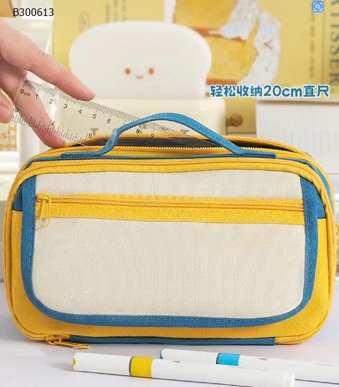 TÚI ĐỰNG BÚT NHIỀU NGĂN-Sỉ giá  66k/1 chiếc