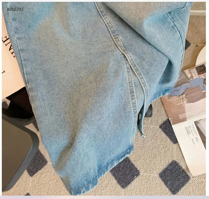 CHÂN VÁY DENIM XẺ TÀ NỮ - sỉ 135k