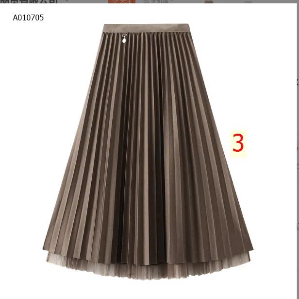 CHÂN VÁY XẾP LY NHÀ ANGEL  - sỉ 150k