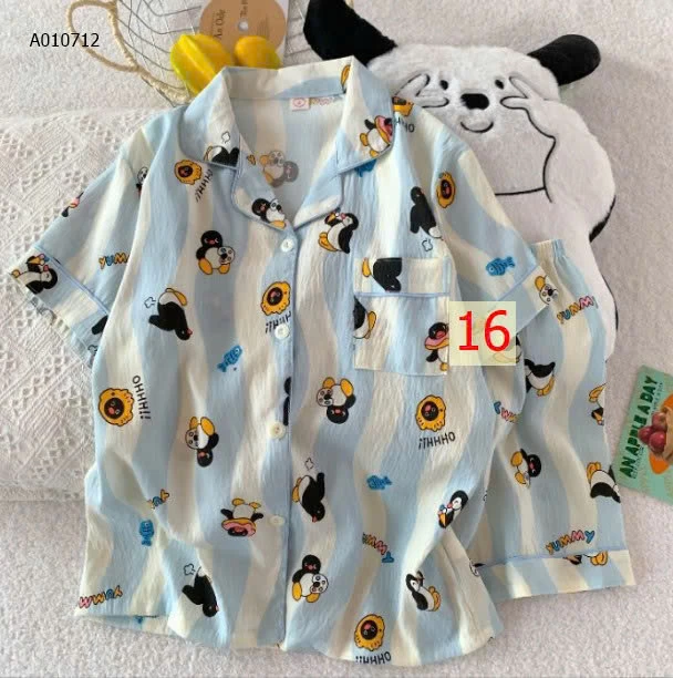 PIZAMA CỘC MẶC NHÀ - sỉ 109k