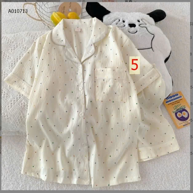 PIZAMA CỘC MẶC NHÀ  - sỉ 109k