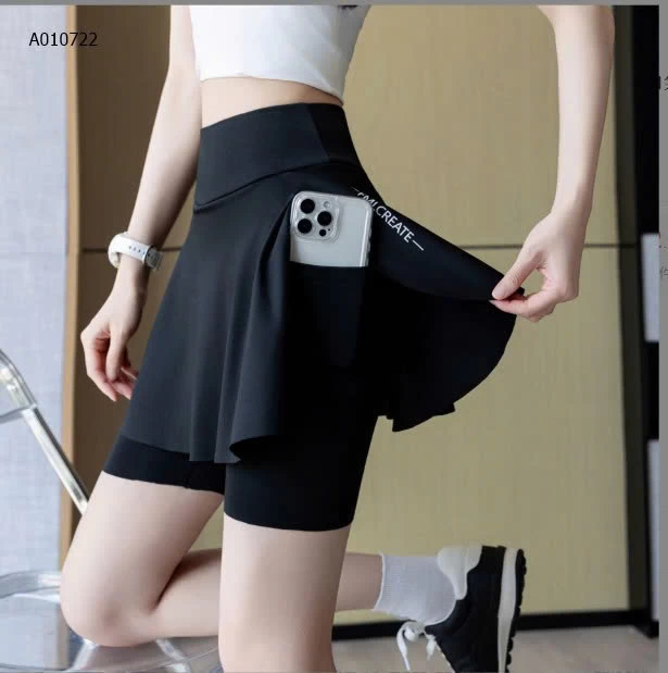 QUẦN VÁY THỂ THAO GIẢ 2 LỚP - sỉ 68k