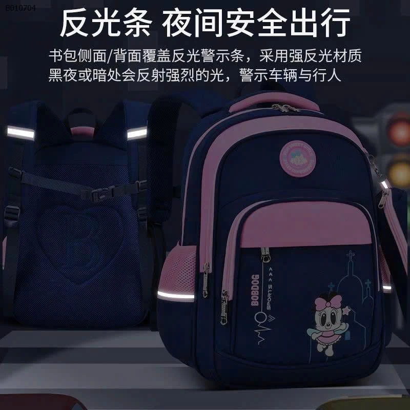 BALO HỌC SINH KÈM HỘP BÚT BOBDOG-Sỉ sz nhỏ 37x28x14cm(lớp 1-2) si 218k  sz to 40x30x16cm (lớp 3-6) sỉ 235k 