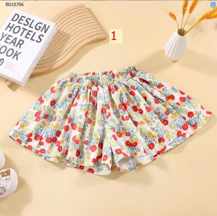QUẦN HOẠ TIẾT ỐNG RỘNG CHO BÉ -Sỉ 45k