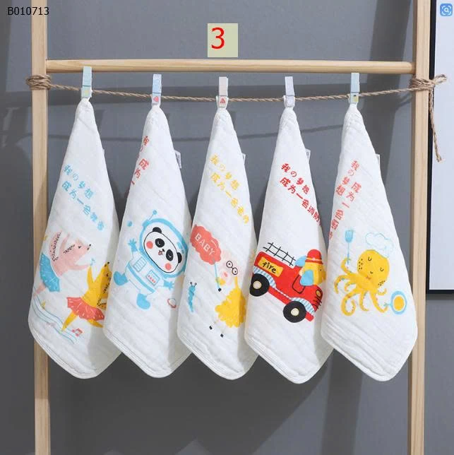 SET KHĂN XÔ MUSLIN - Sỉ 58k/1 set 5 chiếc 