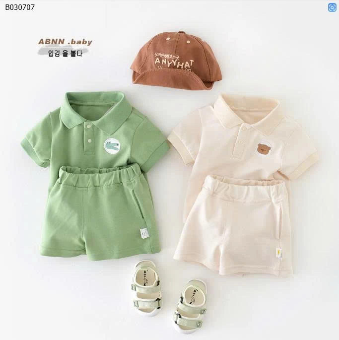 SET BỘ CỘC TAY MẶC NHÀ CHO BÉ-Sỉ giá 182K