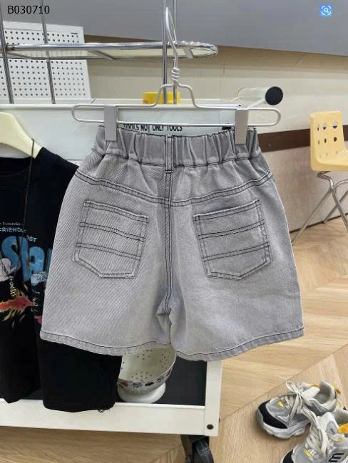 QUẦN SHORT DENIM PHỐI RÁCH BT-Sỉ giá sz 100-150: 173k  sz 160: 188k 