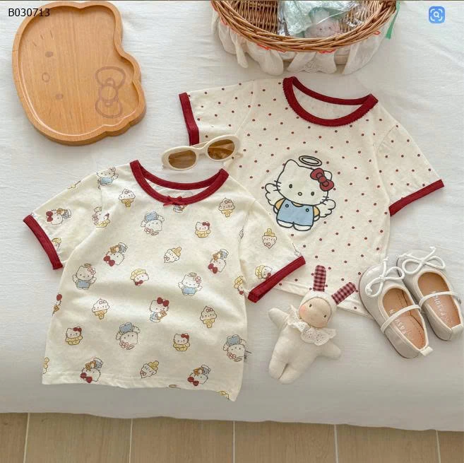ÁO KITTY BÉ GÁI-Sỉ giá 75K