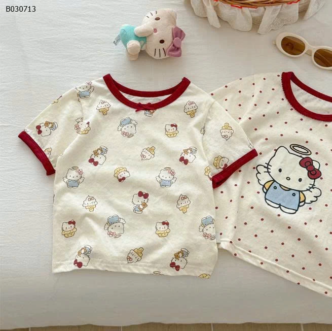 ÁO KITTY BÉ GÁI-Sỉ giá 75K