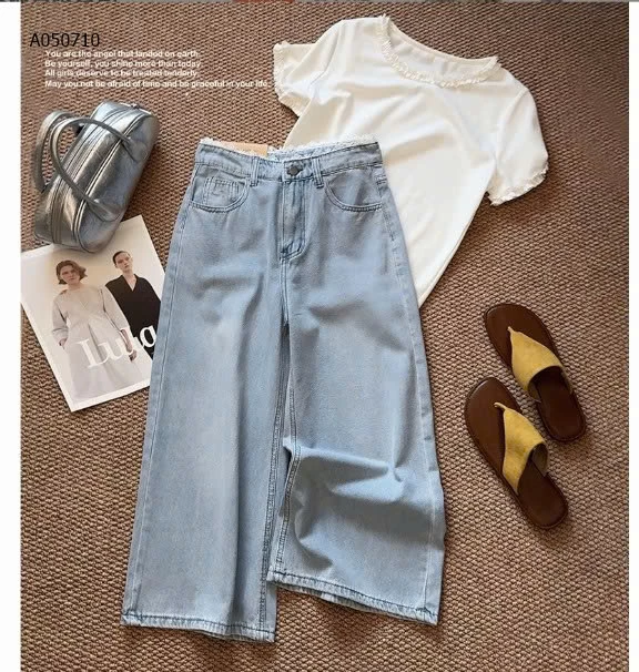 QUẦN JEAN LƯNG TENCEL-  Sỉ giá 198K