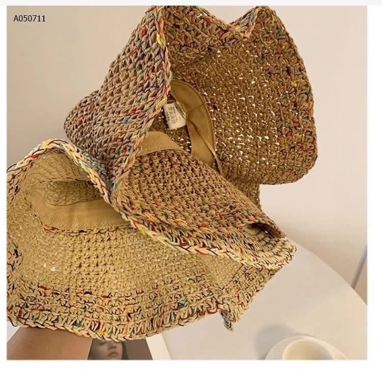 MŨ CÓI VÀNH MỀM 2 MÀU-Sỉ giá 118k/1 set 2 chiếc mix màu