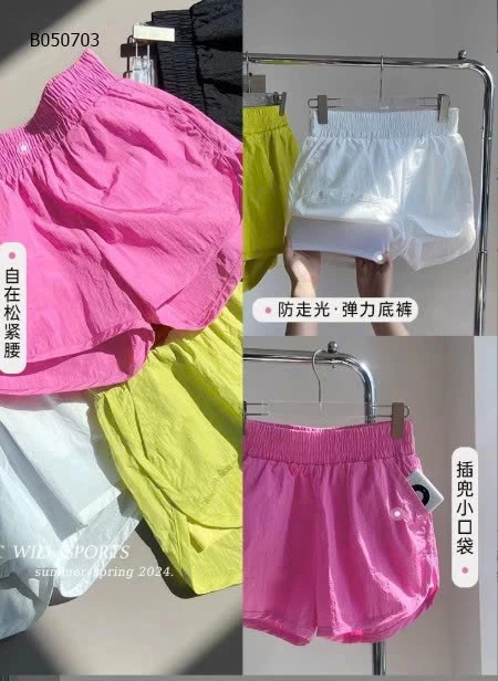 QUẦN SHORT THỂ THAO NỮ - sỉ 114k