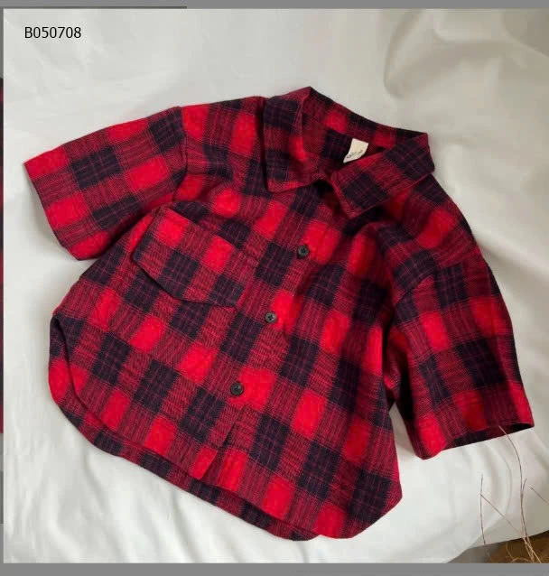 ÁO SƠ MI KẺ CHO BÉ- sỉ 160k