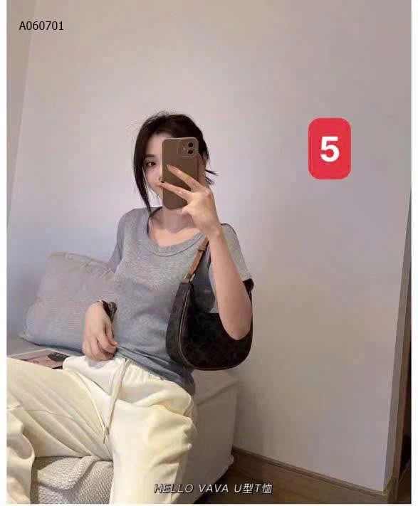 ÁO THUN TĂM NỮ TAY NGẮN HELLO AVA - sỉ 142k/set 2 áo chọn màu size