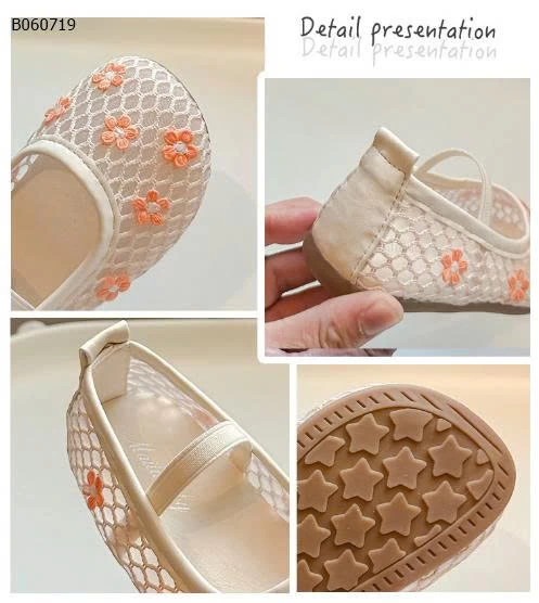 GIÀY LƯỚI HOA BG - Sỉ giá sz 23-28: 145k  sz 29-34: 155k