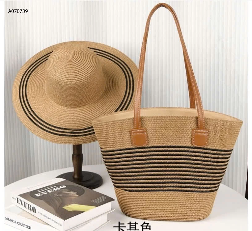 SET TÚI, MŨ TONE XOẸT TONE  - sỉ 153k