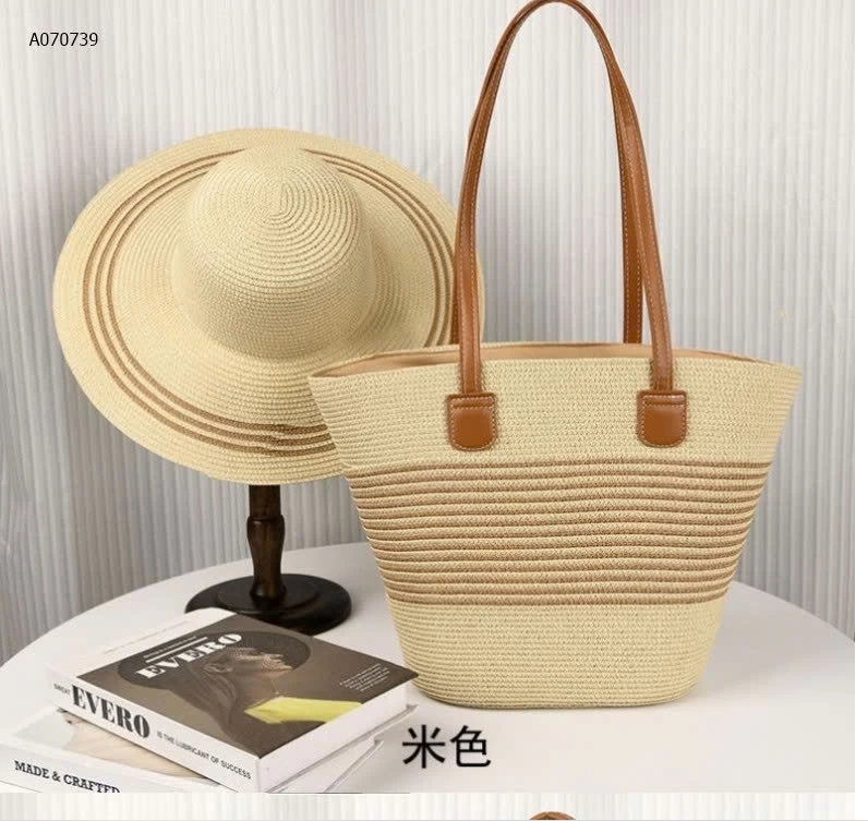 SET TÚI, MŨ TONE XOẸT TONE  - sỉ 153k