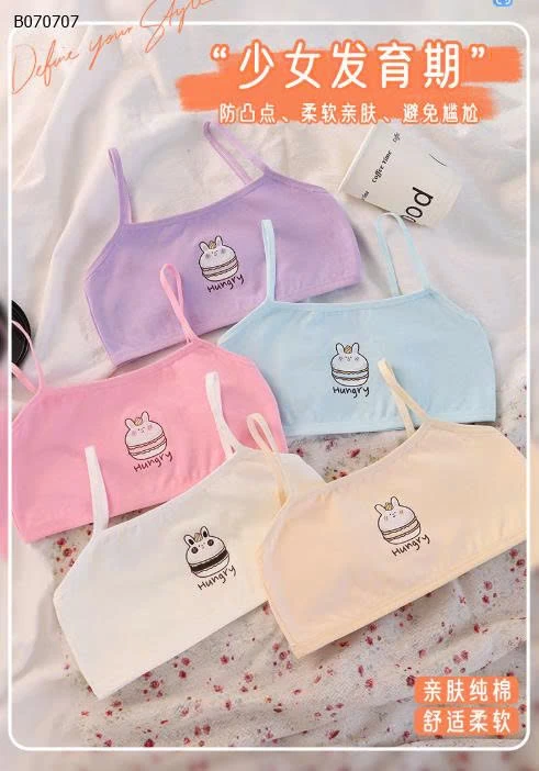 SET 3C ÁO LÓT CHO BÉ GÁI MỚI LỚNSỉ giá 60k/1 set 3 chiếc