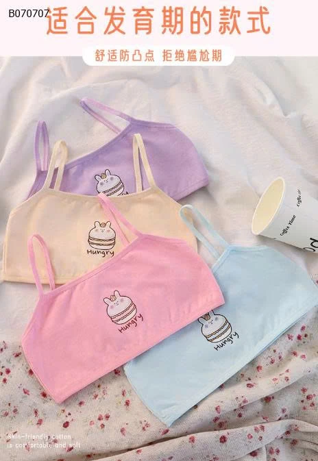 SET 3C ÁO LÓT CHO BÉ GÁI MỚI LỚNSỉ giá 60k/1 set 3 chiếc