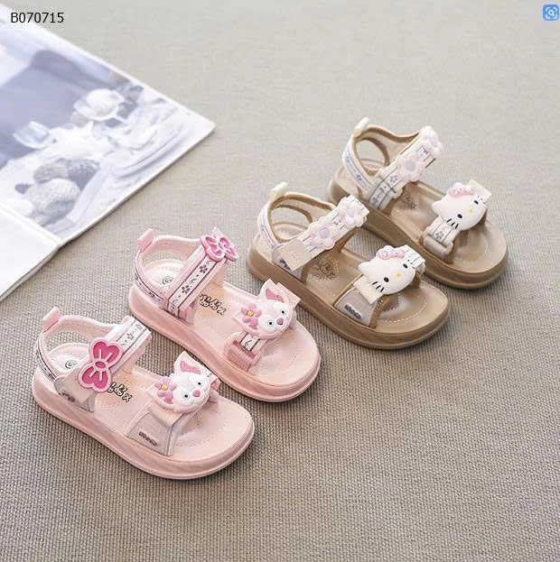 SANDAL HELLO KITTY BÉ GÁI-Sỉ giá Size 26-31: 158k  Size 32-37: 168k  Size 38-40: 179k 