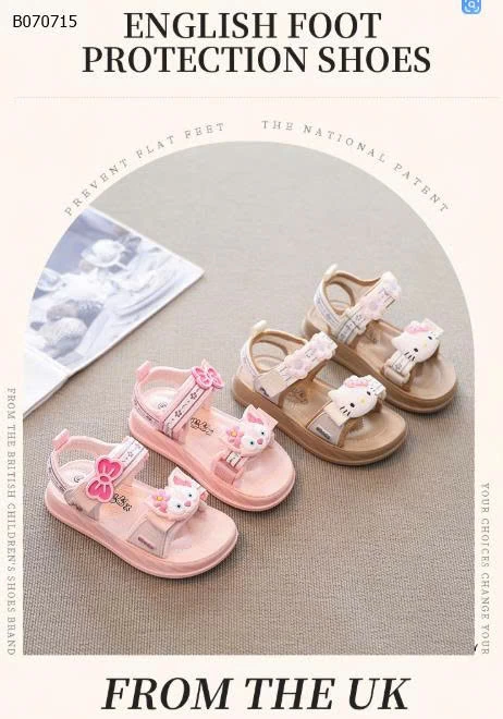 SANDAL HELLO KITTY BÉ GÁI-Sỉ giá Size 26-31: 158k  Size 32-37: 168k  Size 38-40: 179k 