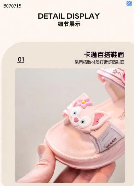 SANDAL HELLO KITTY BÉ GÁI-Sỉ giá Size 26-31: 158k  Size 32-37: 168k  Size 38-40: 179k 