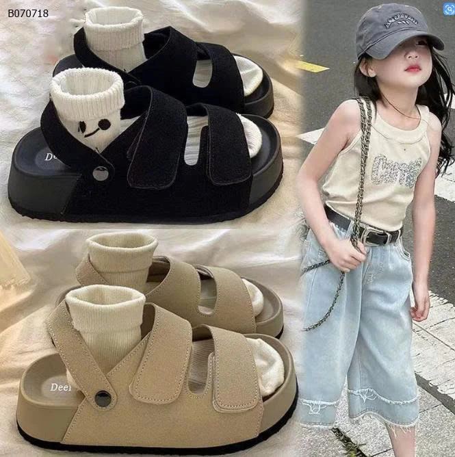 DÉP SANDAL 2 QUAI BẢN TO CHO BÉ TRAI- sỉ giá Sz 26-30: 141k          Sz 31-37:149k