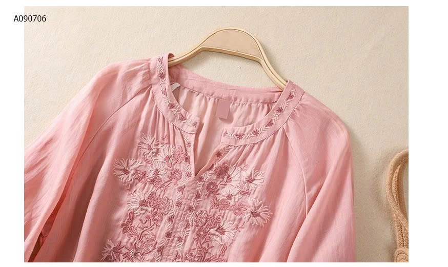 ÁO ĐŨI NỮ THÊU - sỉ 119k