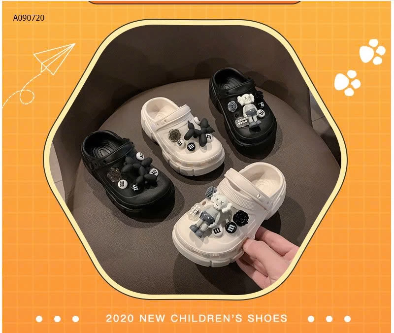 SỤC CROCS KÈM STIKCER CHO BÉ - sỉ 146k