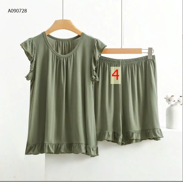 BỘ PHỐI VIỀN BÈO MẶC NHÀ CHO NỮ - sỉ 140k