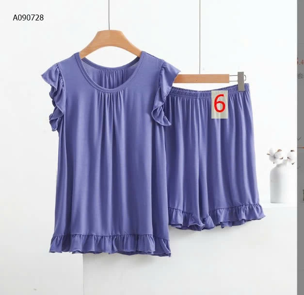 BỘ PHỐI VIỀN BÈO MẶC NHÀ CHO NỮ - sỉ 140k