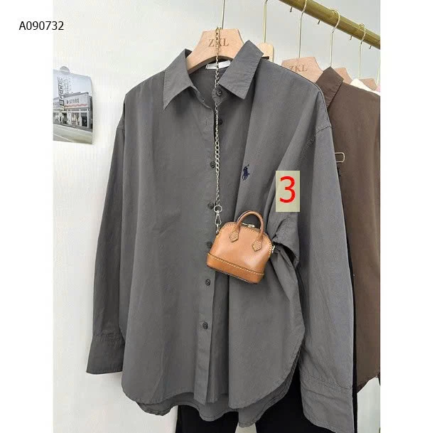 ÁO SƠ MI THÊU  - sỉ 142k