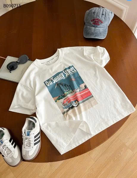 Áo thun trẻ em in họa tiết retro AMBB BT -Sỉ 110k