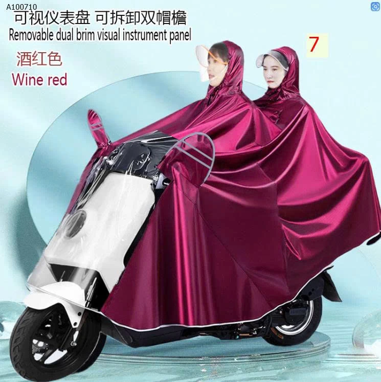 ÁO MƯA TRÙM KÍN ĐẦU -Sỉ giá 1 đầu #135k 2 đầu #146k