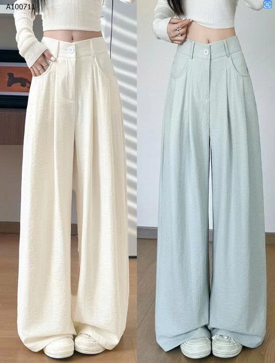 QUẦN SUÔNG ỐNG RỘNG CẠP CÚC-Sỉ giá 99K