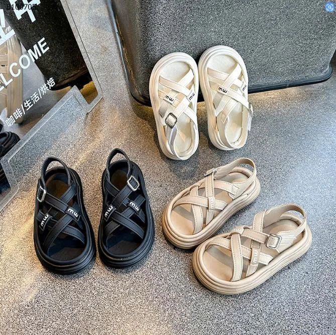 SANDAL QUAI CHÉO CHO BÉ GÁI-Sỉ giá sz 26-31: 142k  sz 32-37: 152k 