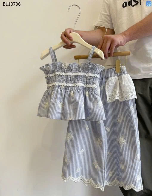 BỘ KẺ SỌC THÊU HOA BG-Sỉ giá 248k