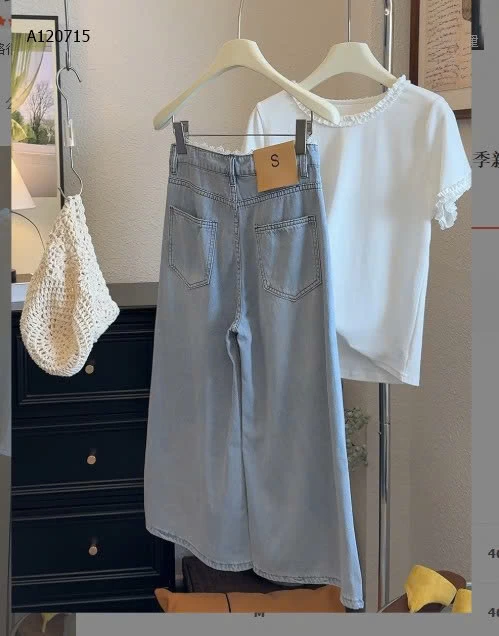 QUẦN JEAN LƯNG #TENCEL- sỉ 202k