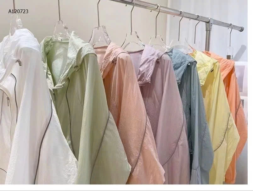 ÁO KHOÁC GIÓ MỎNG NỮ PASTEL- sỉ 114k
