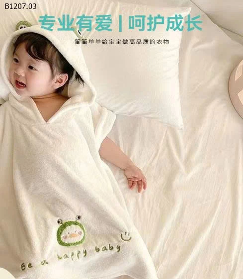 ÁO CHOÀNG TẮM CHO BÉ -Sỉ giá 96k