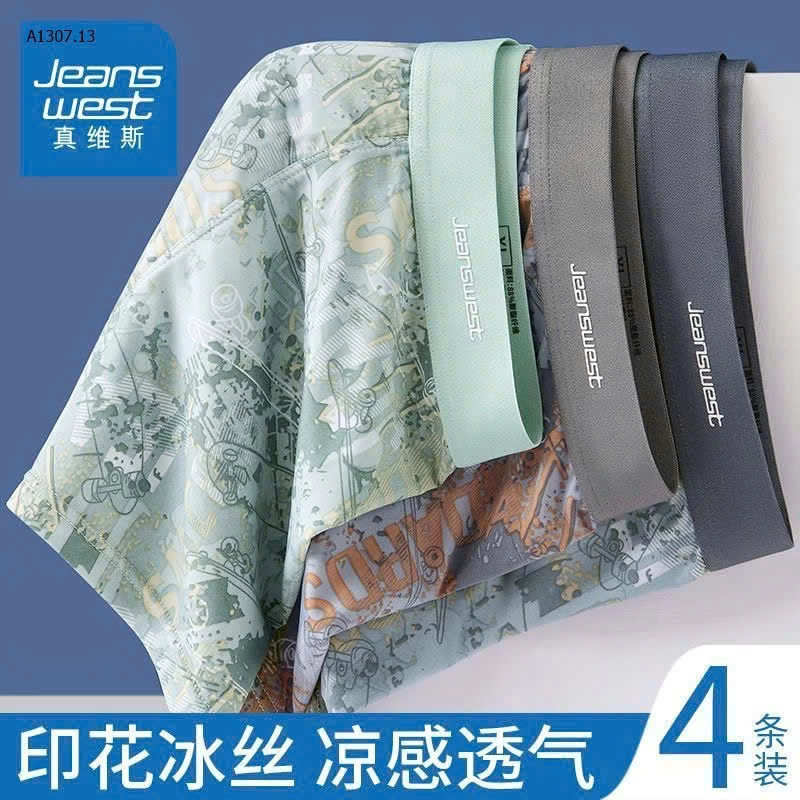 Set 4 boxer lụa băng siêu xịn sò Jeanswest  - Sỉ giá 140k