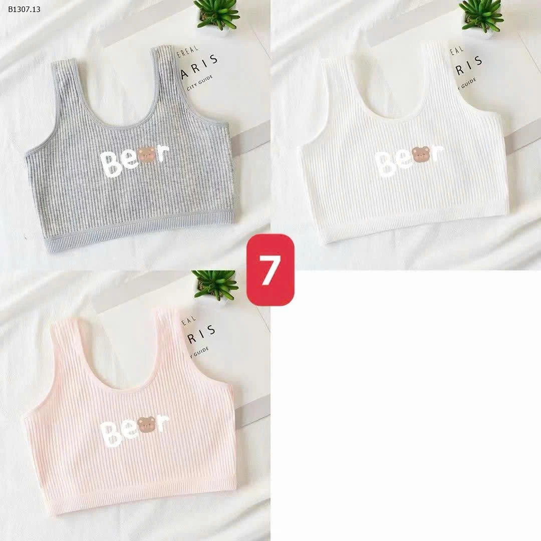 SET 3C ÁO LÓT BEAR CHO BG MỚI LỚN -Sỉ giá 73k /1 set 3 áo