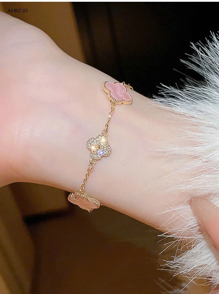Vòng tay cỏ bốn lá AGOVSKI - sỉ 135k